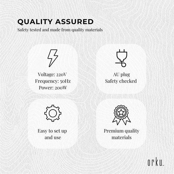 Salon Dryers & Steamers Orku 8L White Electric Towel Warmer Uv Steriliser Cabinet Small Hot Heater Sanitiser