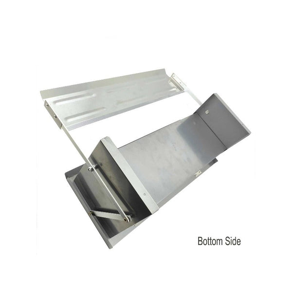 6.5L Automatic Chook Chicken Feeder Poultry Treadle Galvanised Metal Coop Backyard Poultry Feeders