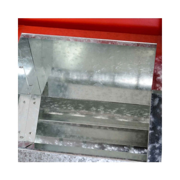 10Kg Automatic Chook Chicken Feeder Poultry Trough Galvanised Metal Feeders Pet Chicken Supplies