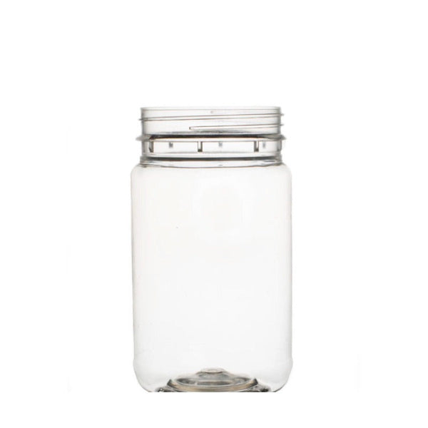 Kitchee 10X 500G Plastic Honey Jars + Lids Round Clear Food Grade Packaging Containers Food Storage Containers