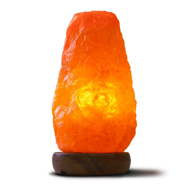 Orku 12V 12W 1 2 Kgs Himalayan Pink Salt Lamp Natural Rock Crystal Light Bulb On/Off Lamps
