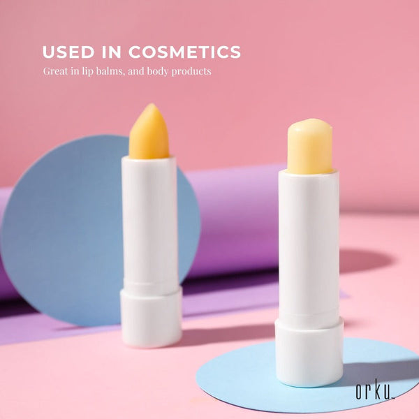 Orku 1Kg Organic Beeswax Pellets Yellow Pharmaceutical Cosmetic Candle Wax Candle & Soap Making Kits