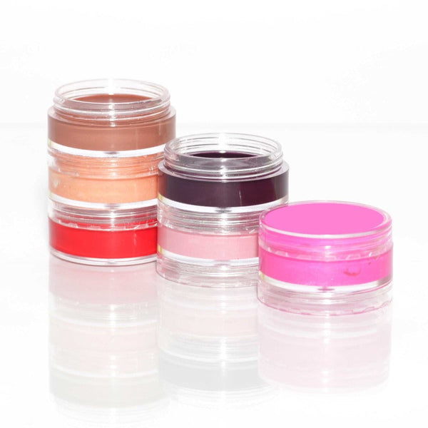 Orku 10X 3Ml Lip Balm Containers Jars + Lids Small Cosmetic Cream Sample Pot Travel Bottles & Containers