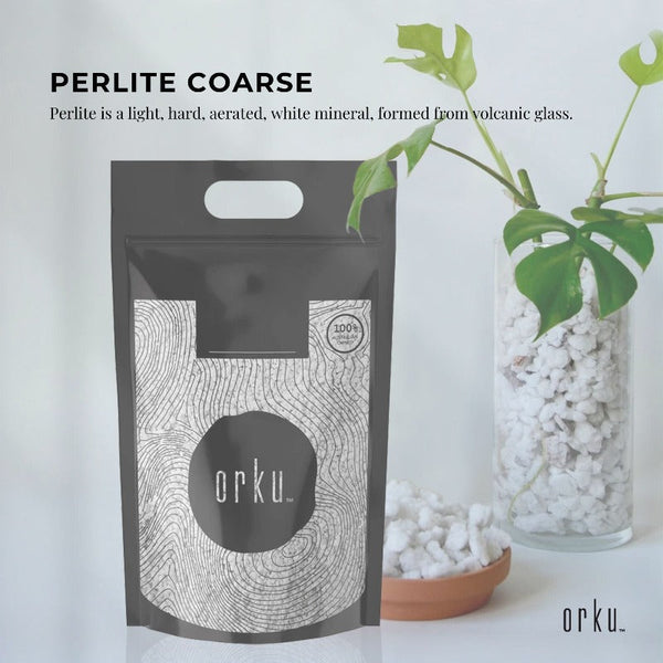 Hydroponic Growing Kits Orku 20L Perlite Coarse Premium Soil Expanded Medium Plants Hydroponics