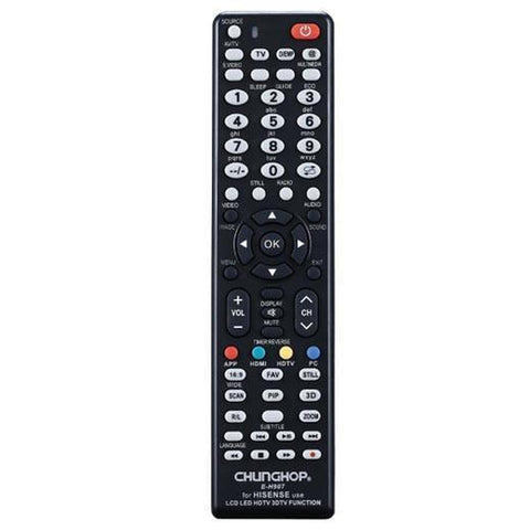 Chunghop Universal Tv Remote Control For Hisense Lcd Led Hdtv Smart Uhd Plasma Remote Controls