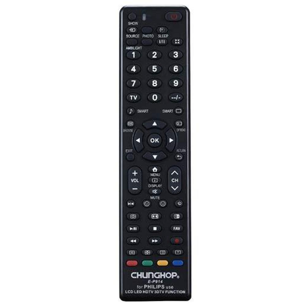 Chunghop Universal Tv Remote Control For Lcd Led Smart Hdtv Plasma Uhd Remote Controls