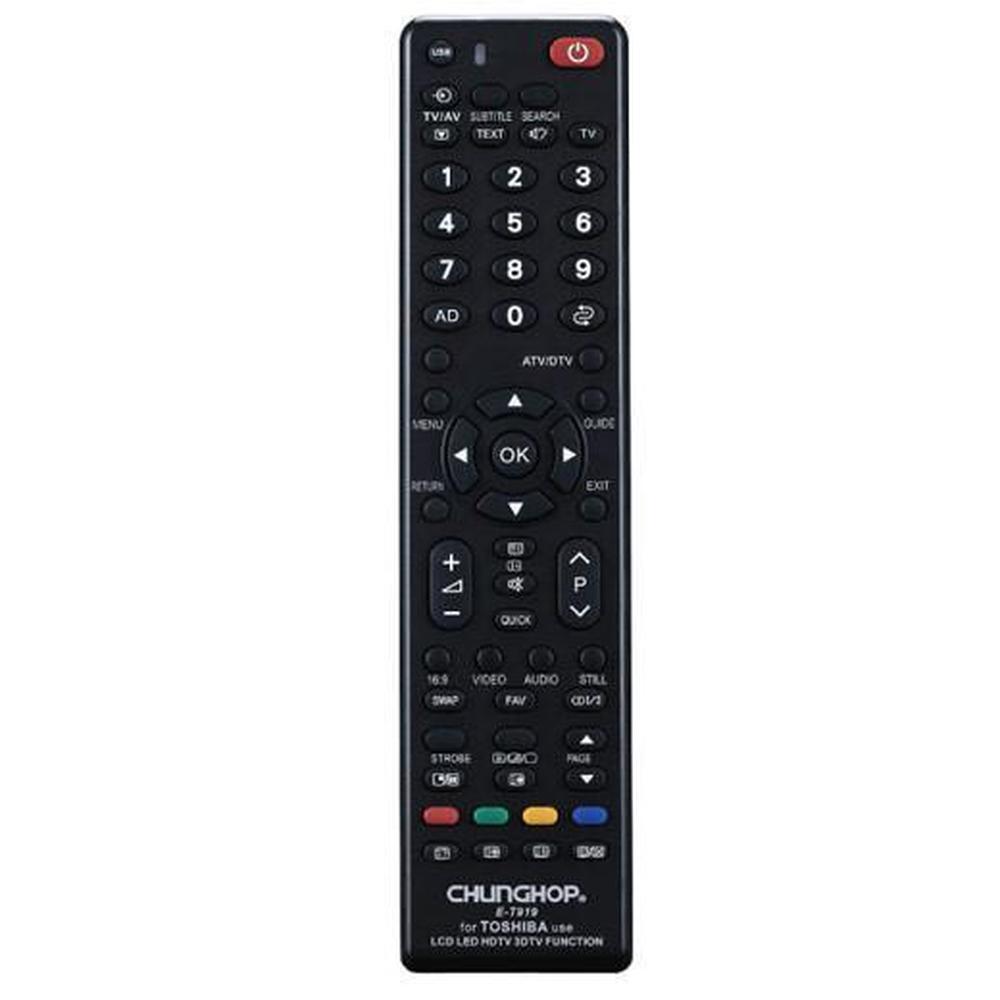 Chunghop Universal Tv Remote Control For Toshiba Lcd Led Smart Hdtv Plasma Uhd Remote Controls