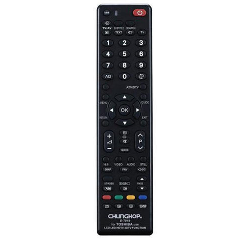 Chunghop Universal Tv Remote Control For Toshiba Lcd Led Smart Hdtv Plasma Uhd Remote Controls