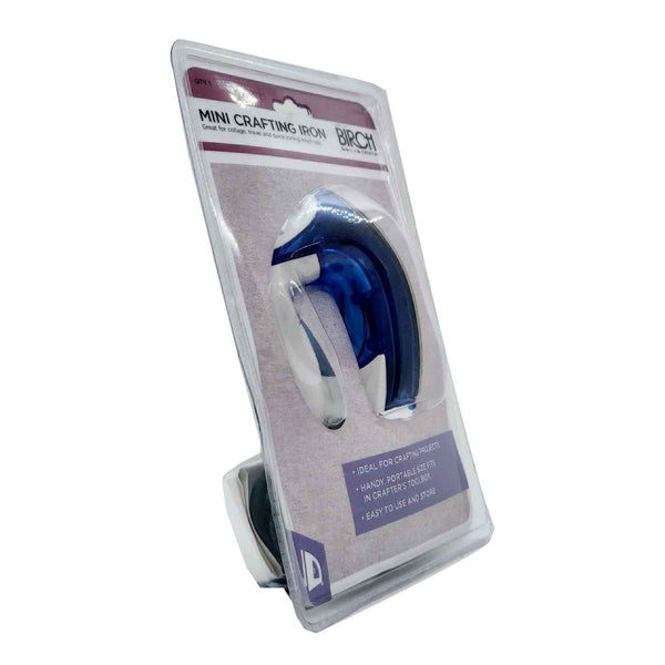 Birch Haberdashery And Craft Mini Crafting Iron Small Sewing Travel Portable Collage Projects Irons & Press Irons