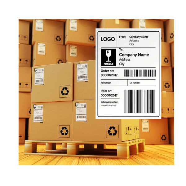 Address & Shipping Labels Tooleroo 1 Roll X 400 Label Stickers 102X150mm Direct Thermal White Parcel Labels