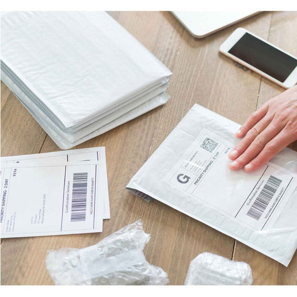 Address & Shipping Labels Tooleroo 1 Roll X 400 Label Stickers 102X150mm Direct Thermal White Parcel Labels