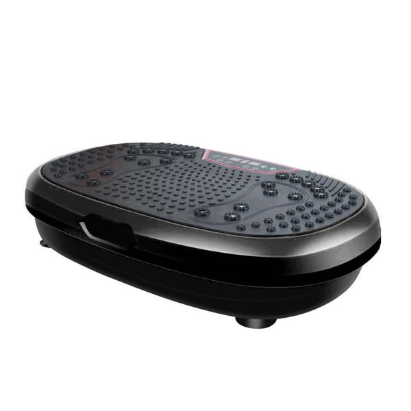 Social Hike Black Mini Vibration Platform Mag Net Therapy Vibrating Machine Exercise Plate Vibration Machines