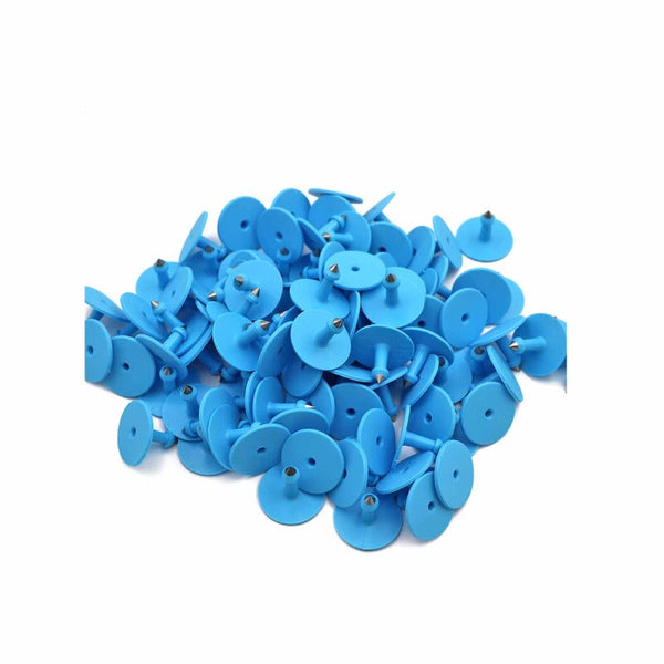 1 100 Cattle Number Ear Tags 5X4cm Set Small Blue Pig Goat Livestock Label Livestock Ear Tags
