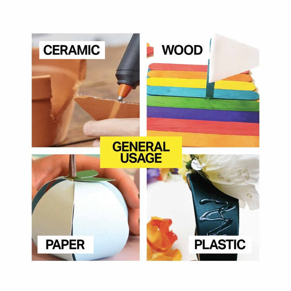 Handy Hardware 40W Hot Glue Gun Saa Rcm Craft Adhesive 2X 11Mmx100mm Sticks Glue Guns & Sticks