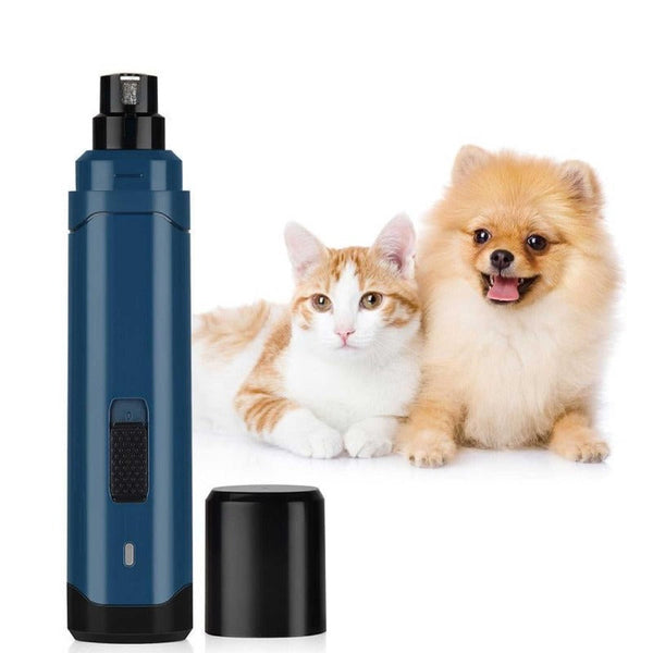 Led Light Pet Nail Grinder Dog Cat Electric Trimmer 2 Speed Rechargeable Filer Dog Grooming