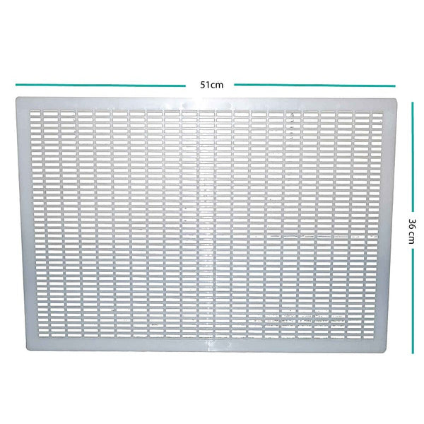 10X Frame Queen Bee Excluder For 8 Plastic 51X36cm Grill Trapper Beekeeping Equipment