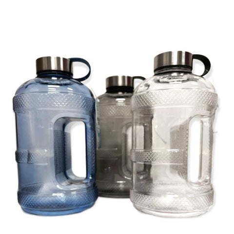 2.2L Large Water Drink Bottle Twist Lid - Bpa Free Jug Random Colour