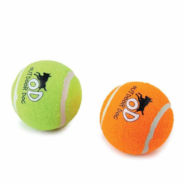 All For Paws 6 Pack Squeaking Tennis Ball 6.5Cm Squeaky Dog Puppy Play Fetch Outdoor Toy Dog Toys