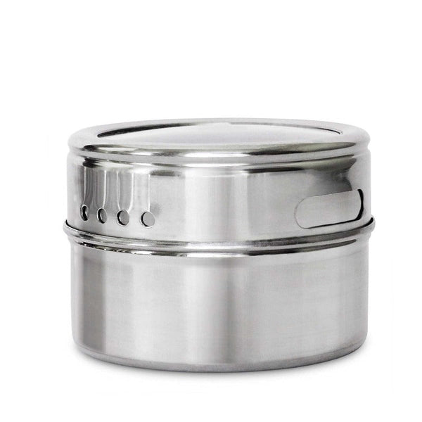 Kitchee 150G Magnetic Spice Jar Stainless Steel Tins Herb Seasoning Storage Container Spice Jars & Racks