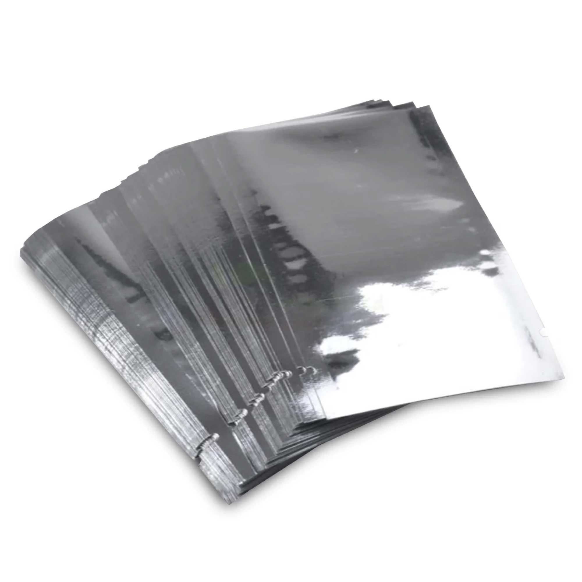 100X Mylar Vacuum Food Pouches 8X12cm - Standing Insulated Storage Bag