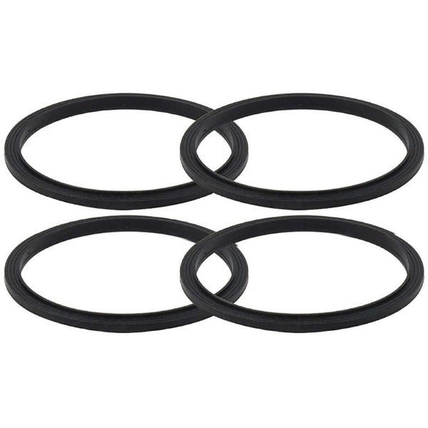 4X For Nutribullet Rx Gasket Black Seal Ring Suits 1700W N17 1001 Blade Countertop Blenders