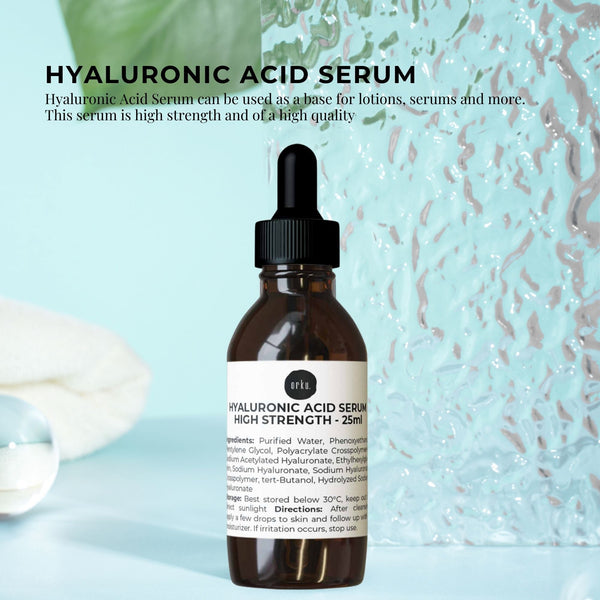Orku 100Ml Hyaluronic Acid Serum High Strength Cosmetic Face Skin Care Anti Aging Products