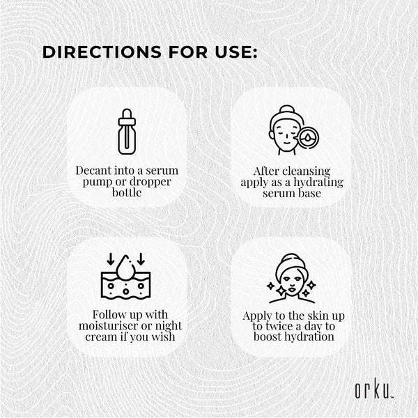 Orku 25Ml Hyaluronic Acid Serum High Strength Cosmetic Face Skin Care Anti Aging Products