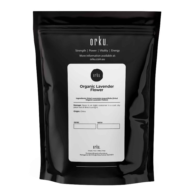 Orku 25G Organic Lavender Flower Dried Fragrant Lavendula Angustifolia Other Natural Remedies