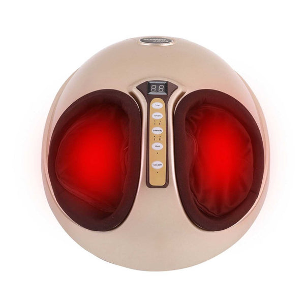 Orku Foot Massager Machine Gold 3D Shiatsu Heat Kneading Pressing Relax Home Massagers