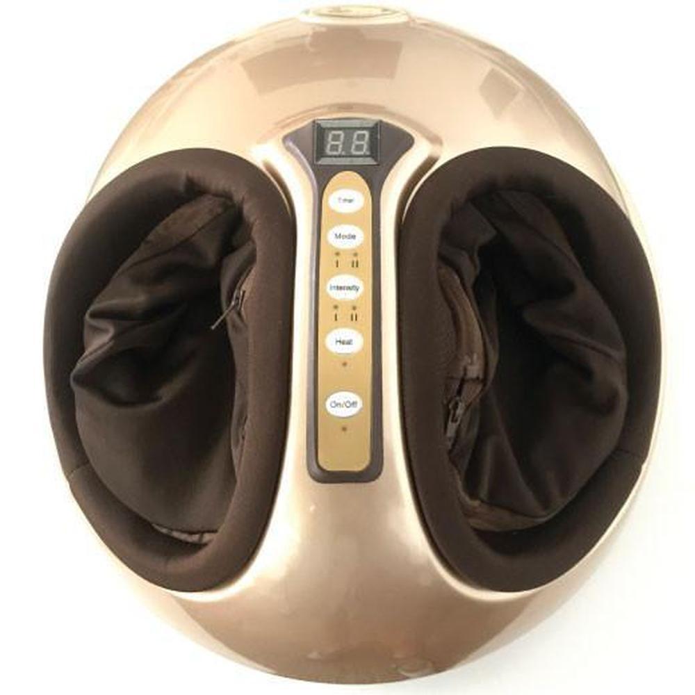 Orku Foot Massager Machine Gold 3D Shiatsu Heat Kneading Pressing Relax Home Massagers