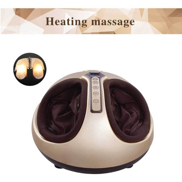 Orku Foot Massager Machine Gold 3D Shiatsu Heat Kneading Pressing Relax Home Massagers
