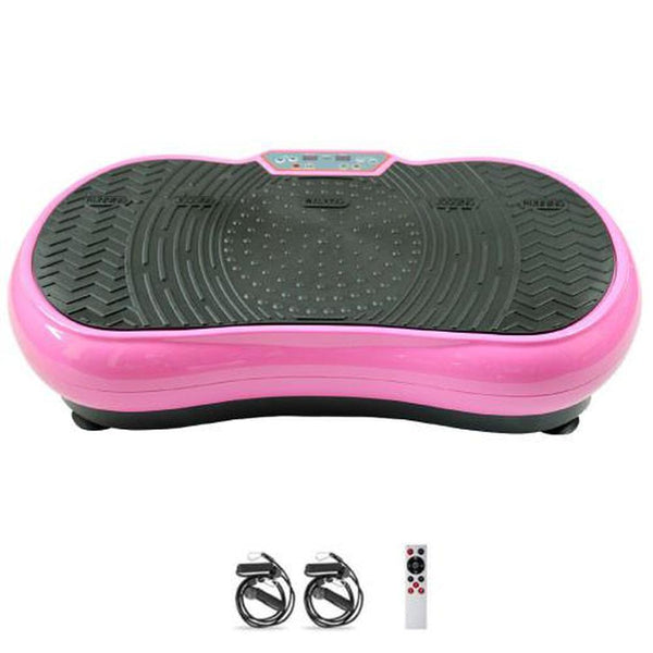 Eilison Pink Vibration Machine Platform Exercise Vibrating Plate Whole Body Workout Vibration Machines