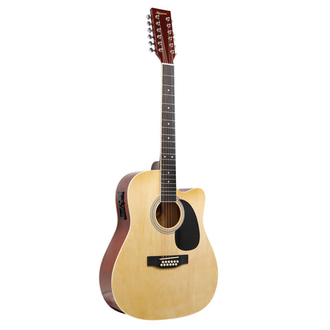 Karrera 12-String Acoustic Guitar With Eq Natural