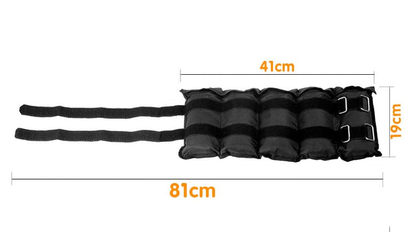 Powertrain Sports Heavy Duty Ankle Weights 5 Kg 2 Pieces Wrist & Ankle Weights