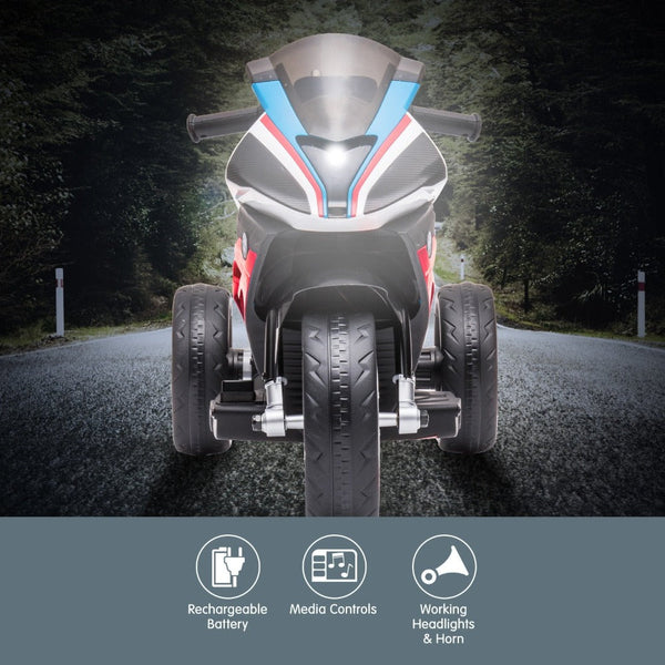 Kahuna Bmw Hp4 Race Kids Ride On Motorbike In Blue Kids Ride On Toys