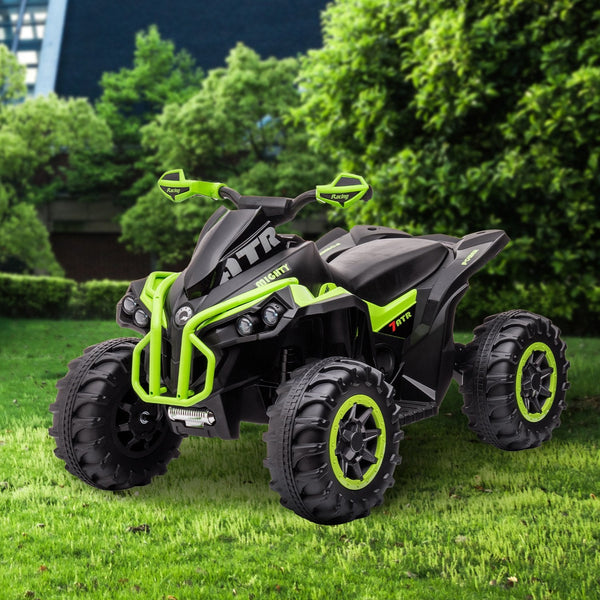 Kahuna Gts99 Kids Electric Ride On Quad Bike Toy Atv 50W Green Kids Ride On Toys