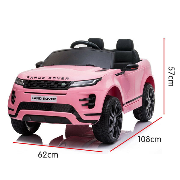 Kahuna Land Rover Licensed Kids Electric Ride On Car Remote Control Pink Kids Ride On Toys