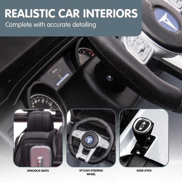 Kahuna Licensed Toyota Fj 40 Kids Ride On Electric Car 80W White Kids Ride On Toys