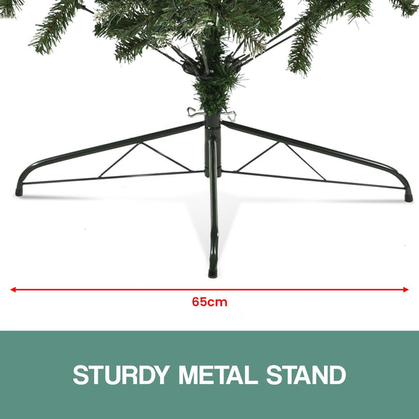 Christabelle 2.7M Pre Lit Led Christmas Tree Decor With Pine Cones Xmas Decorations Seasonal Decorations