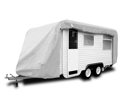 Wallaroo Caravan Cover With Side Zip Campervan 20Ft To 23Ft