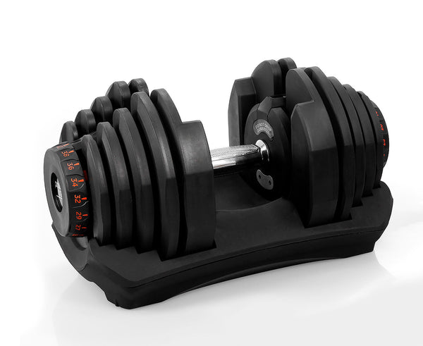 Powertrain 2X 40Kg With Stand Dumbbells