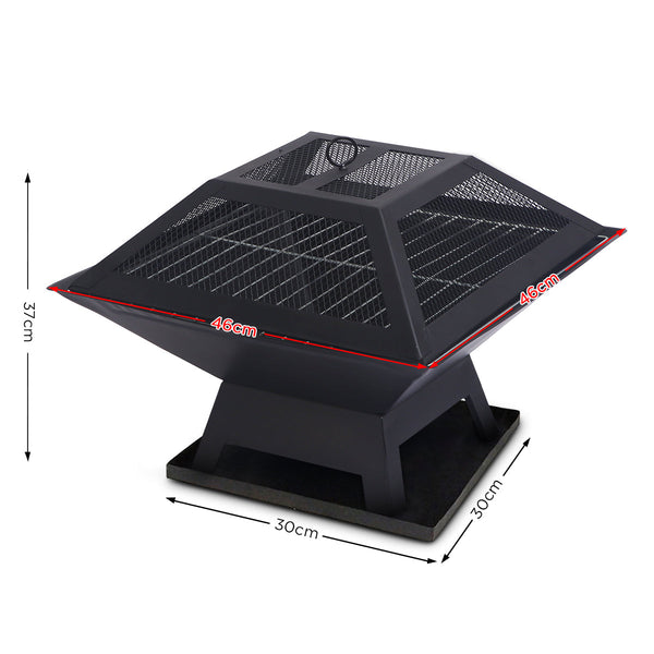 Wallaroo Outdoor Fire Pit For Bbq Grilling Cooking Camping Fire Pits