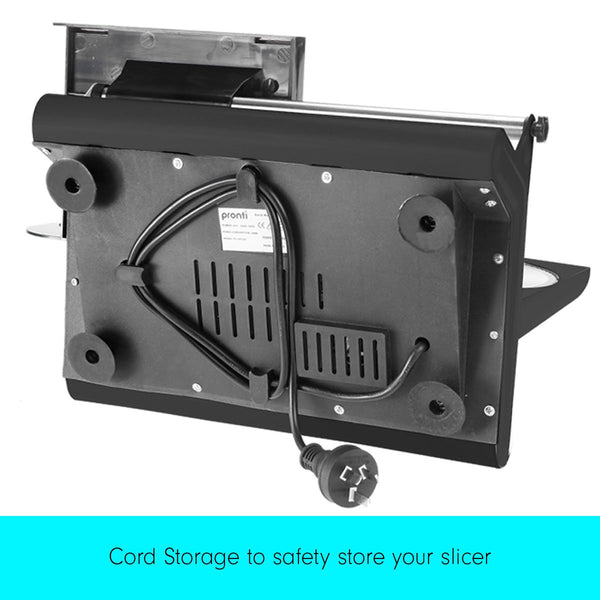 Pronti Electric Meat Slicer Food Cheese Processor Vegetable Kitchen Slicers And Electric Knives