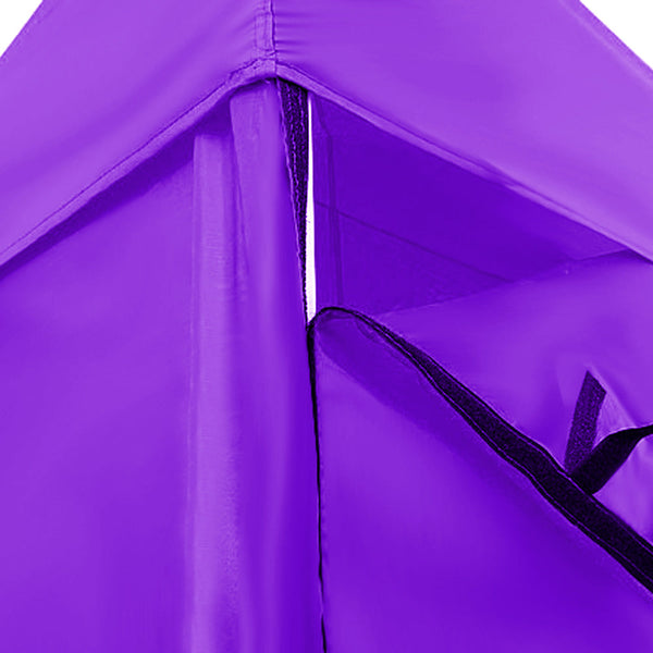 Wallaroo Gazebo Tent Marquee 3X3 Popup Outdoor Purple Marquees