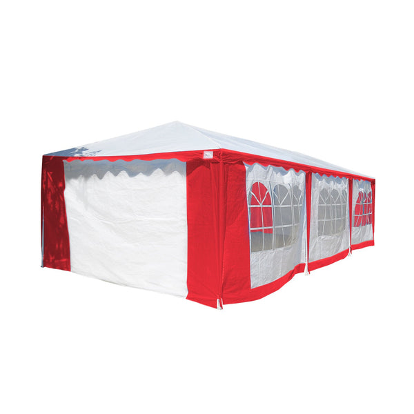 Wallaroo 4X8 Outdoor Event Wedding Marquee Tent Red