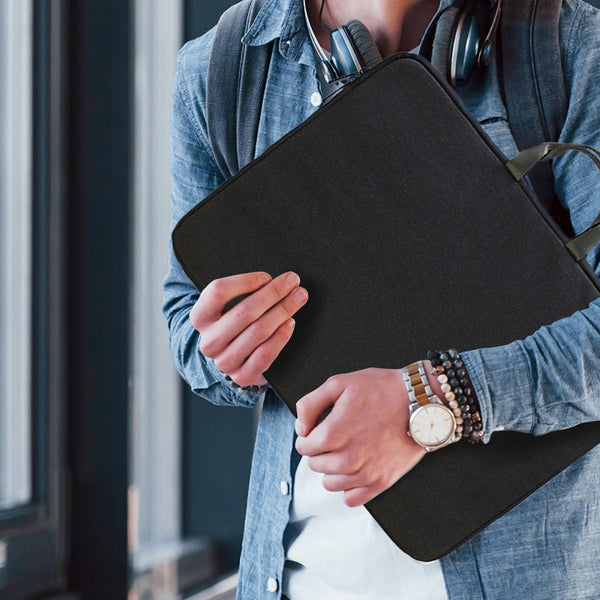 Klika Water-Resistant Laptop Sleeve Bag For 13.3 Laptops