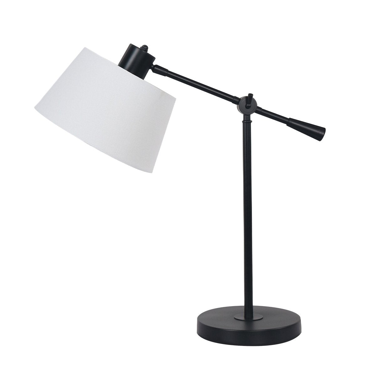 Sarantino Metal Table Lamp In Black Lamps