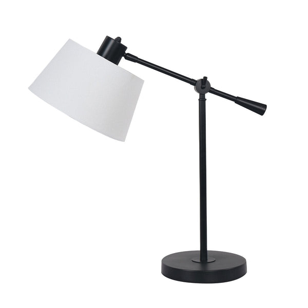 Sarantino Metal Table Lamp In Black Lamps