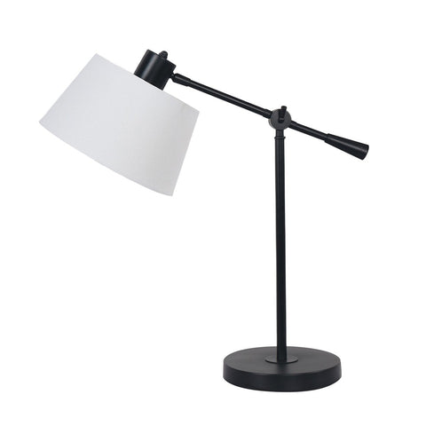 Sarantino Metal Table Lamp In Black Lamps