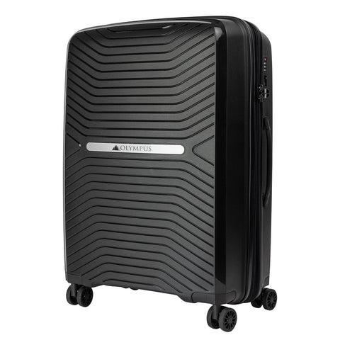 Olympus Astra 20In Hard Shell Suitcase - Obsidian Black